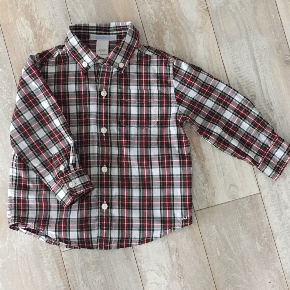 Plaid Poplin Shirt